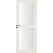 White Primed Glass Panel Stile & Rail Door